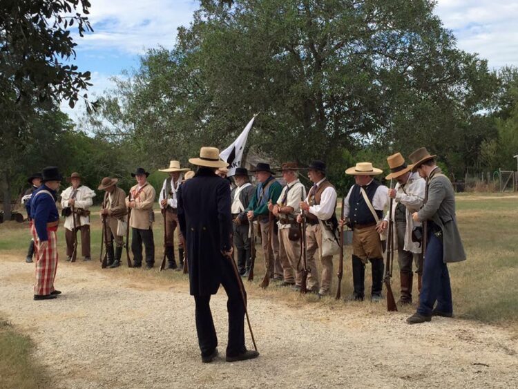 Battle of Gonzales Reenactment at Pioneer Village Gonzales Chamber of